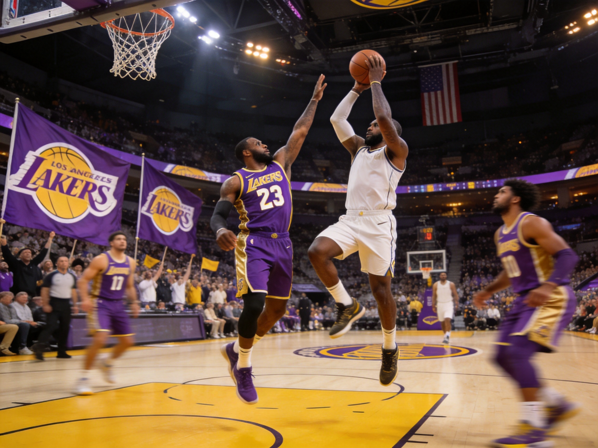 NBA湖人vs勇士比赛资讯